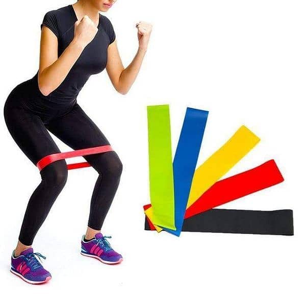 Yoga mats and resistance bands available fitness accessory 1