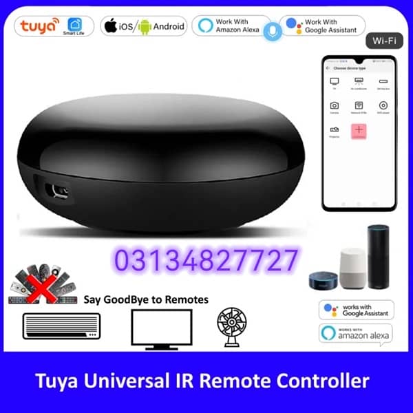 Universal Wifi smart IR remote mobile Control 0