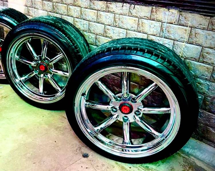 Alloys Rims with Tyres 3