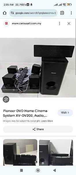 pioneer. home. theater. 3d Blu-ray 5.1  sound system . 03152947337 1