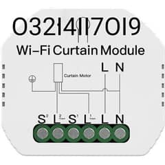 wireless Wifi Smart curtain Switch Tuya application Mobile access 0