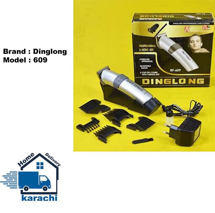 Dinglong RF 609 Hair Trimmer For Men | Professional Shaving Machine 0
