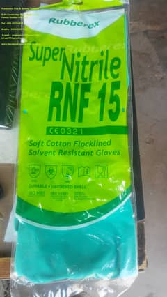 Nitrile Rubber Gloves RNF 15 ISO-9001 Malaysia