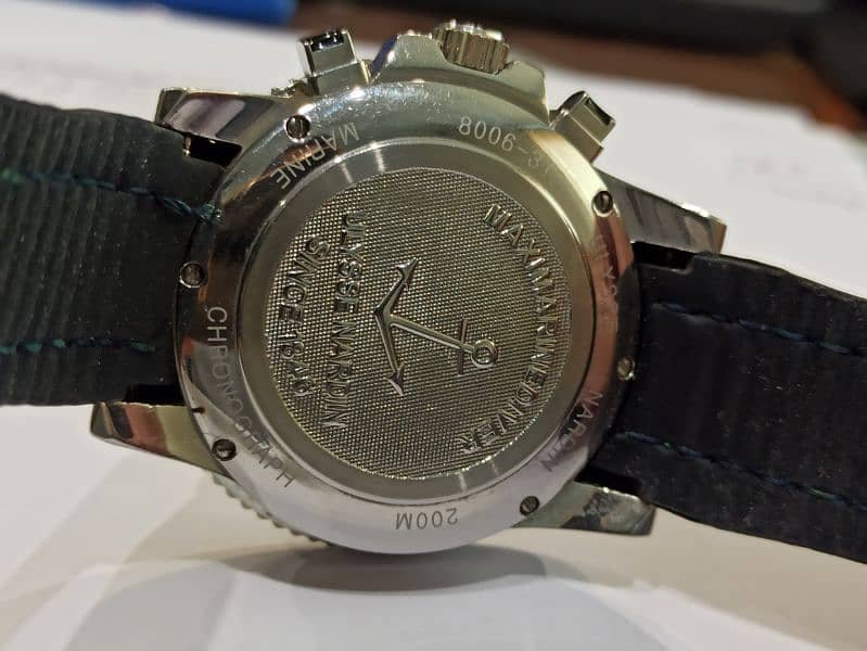 ulysse Nardin maxi marine Diver chronograph watch 7