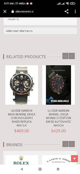 ulysse Nardin maxi marine Diver chronograph watch 15