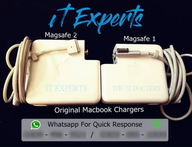 Apple Macbook Air , Pro All Series Original Charger Magsafe 1 , 2 0