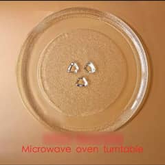 Microwave oven glass turntable plate glass tray delivery avail