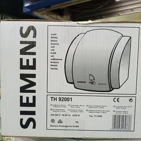 Siemens hand TH92001 2