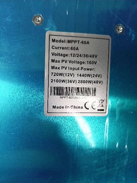 ECGSOLAX 60A MPPT Solar Charge Controller 12V 24V 36V 48V Batt 4