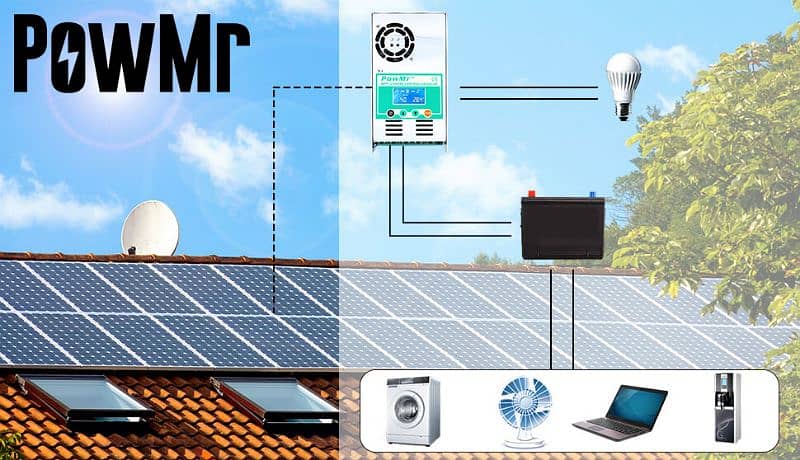 ECGSOLAX 60A MPPT Solar Charge Controller 12V 24V 36V 48V Batt 6