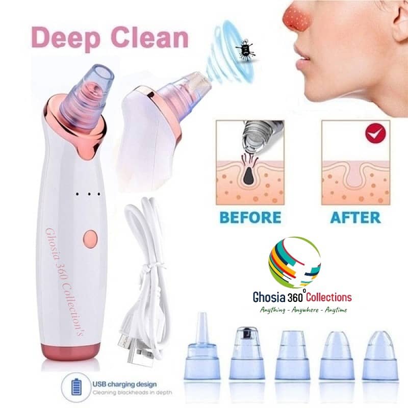 Electric Blackhead Remover Vacuum Acne Cleaner Black Spots Removal 1