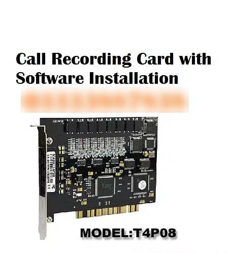 Voice Recording Card for Telephone calls Recording 1