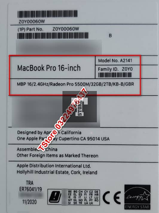 Macbook Pro/32GB ram/2Tb SSD/4Gb AMD VGA/Brand New with Apple Warranty 4