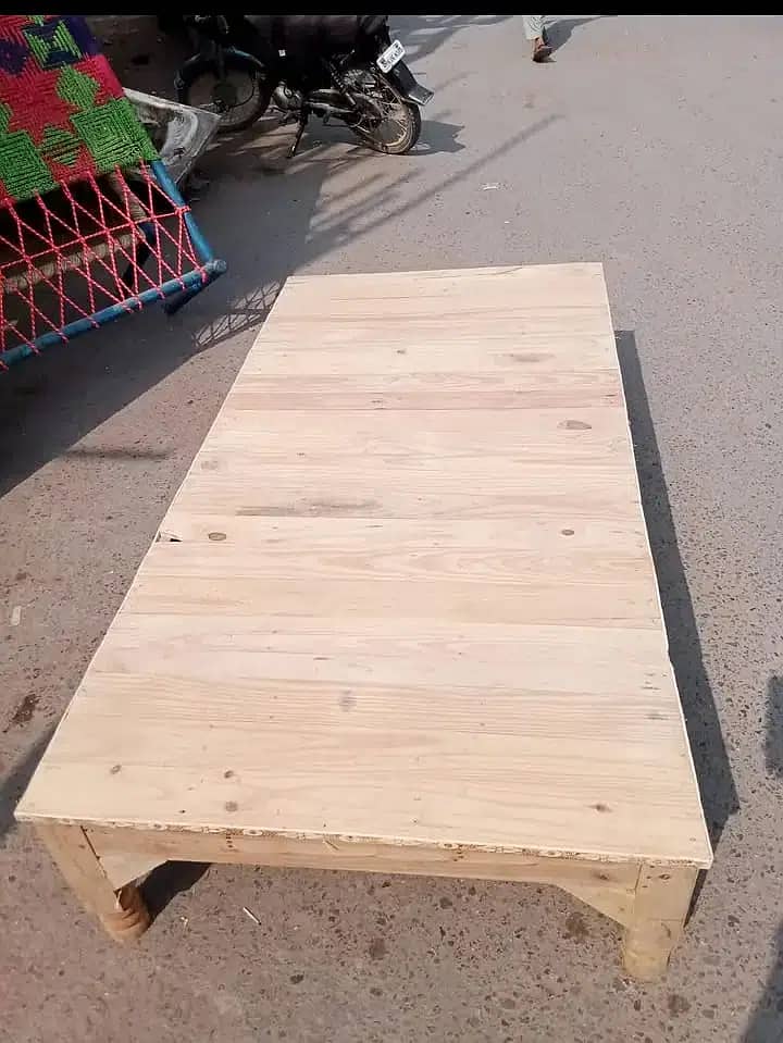 takhat/wooden takhat/takhat bed sale in karachi/bench /wooden table 3