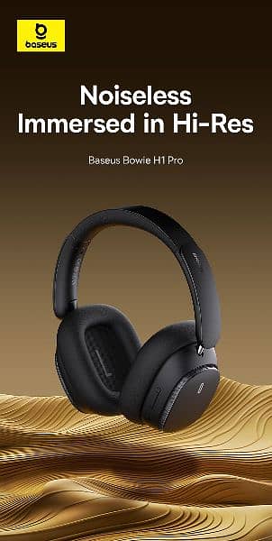 Baseus H1 Bowie Noise-Cancelling Wireless Headphone. 14