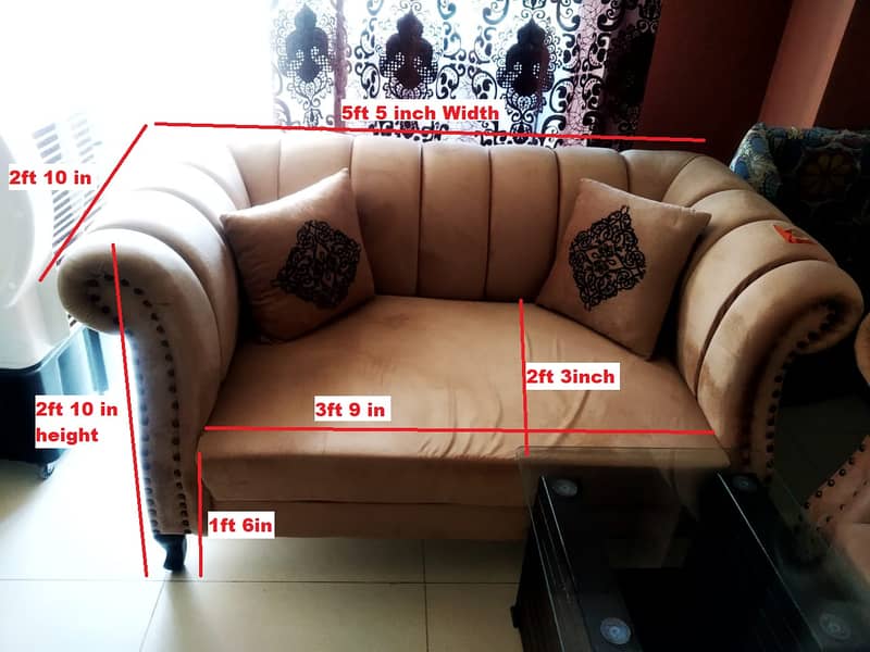 5 Seater High Quality Sofa Set 2