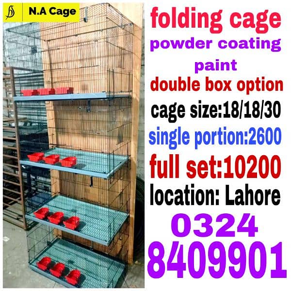 Cage/ Birds cages/ Box factory Available 6