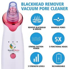 Electric Blackhead Remover Vacuum Acne Cleaner Black Spots Removal