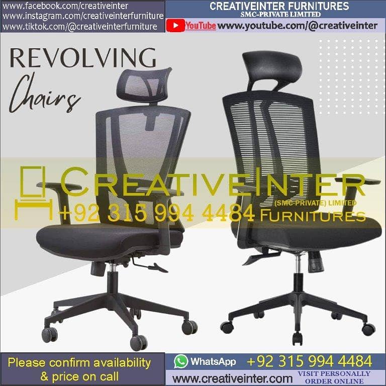 Executive Chair Table Office Reception Desk Conference Sofa CEO Manage 18