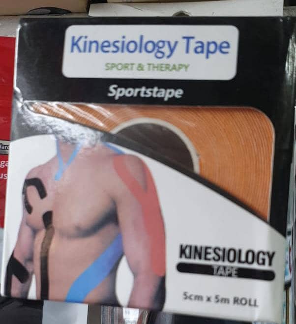 Kinesiology Tape - Kinesio Sports Cotton Elastic 0