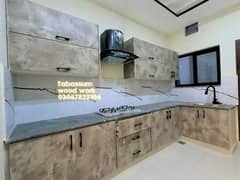 almari, kitchen cabinet, door, wall led unit, wood works, carpenter