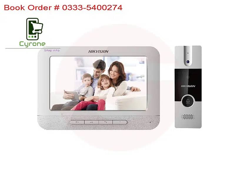 Hikvision Ds-kis202t Intercom Analog Kit Video Door Phone 2