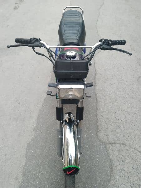 Honda CG 125 2014 Blue Edition limited 8