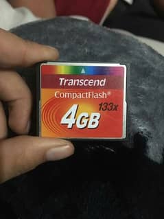 Transcend 4GB CompactFlash Card. i give more discount you text me 0