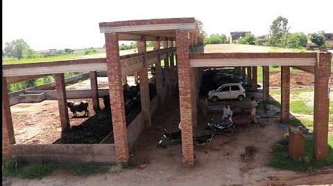 Boundary Wall, Solar Blocks, Garden Bench, Barriers,  Roof, Pavers 11