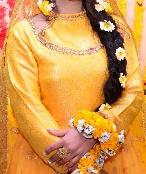 Bright Yellow Mayun Dress 1