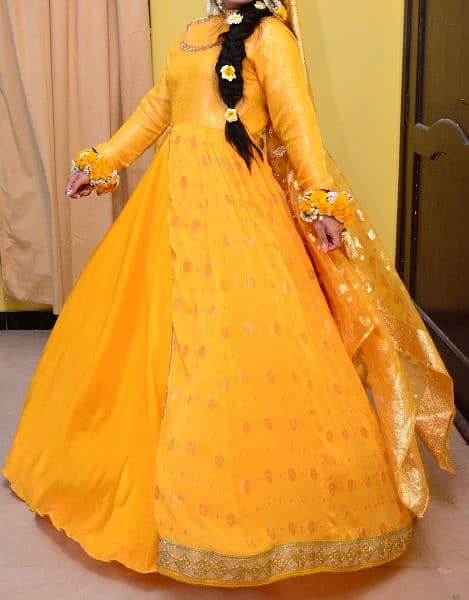 Bright Yellow Mayun Dress 2