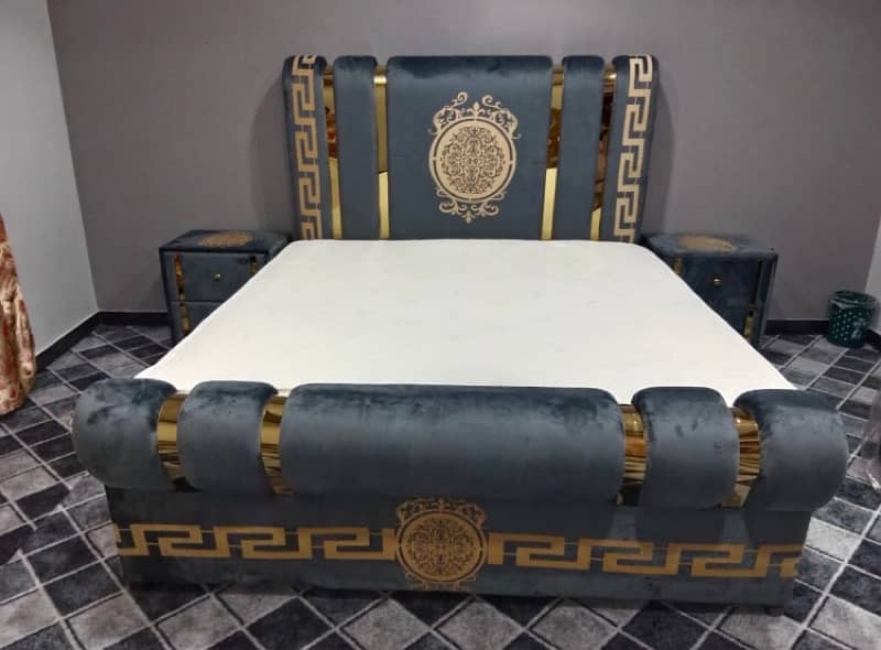 Bed set/king size/Bed/Luxury bed/Turkish bed/Double bed/poshish bed 9