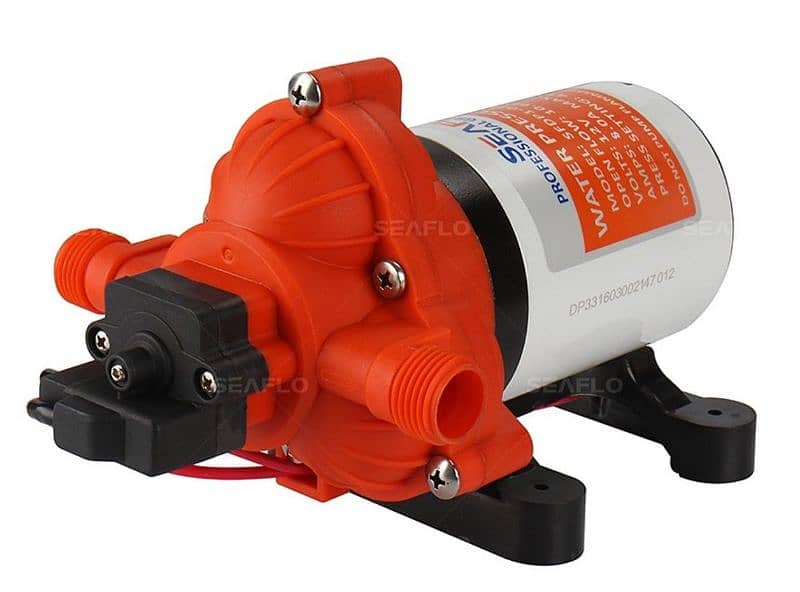 SEAFLO Water Diaphragm Self Priming Pump 3.0 Gallons/min (10.6 LPm 0