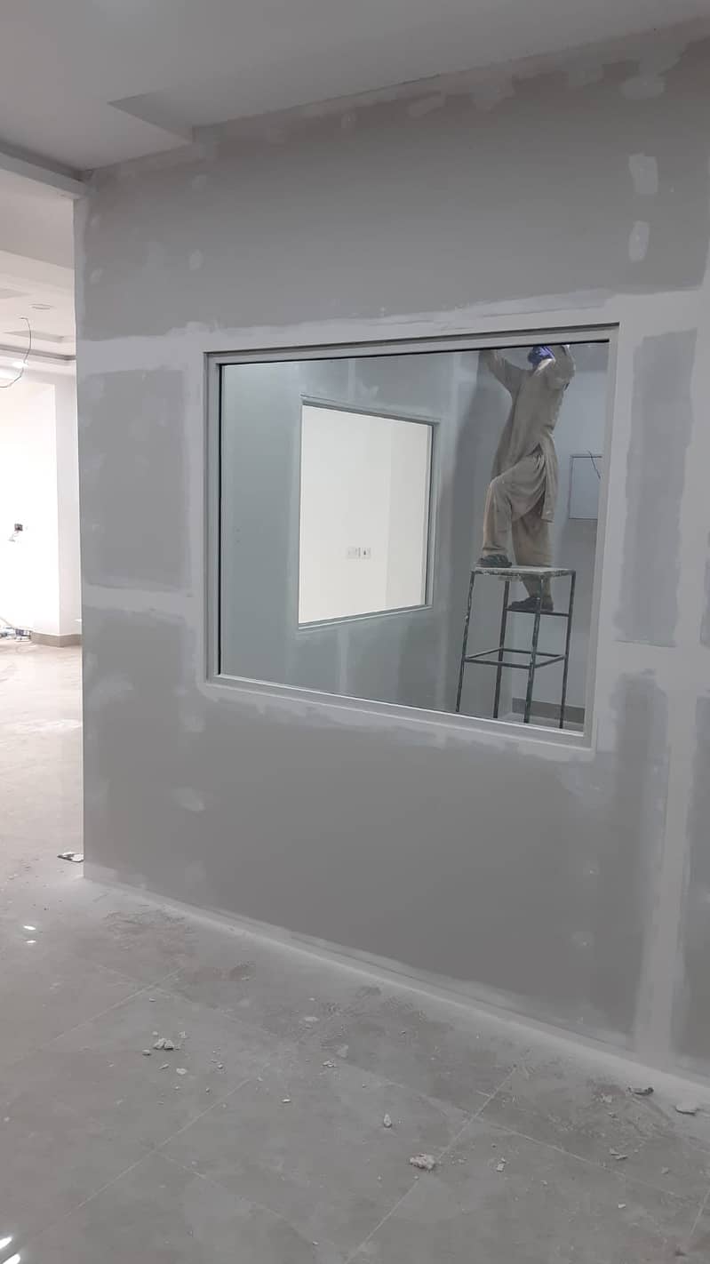 FALSE CEILING, GYPSUM BOARD PARTITION, DRYWALL PARTITION 18