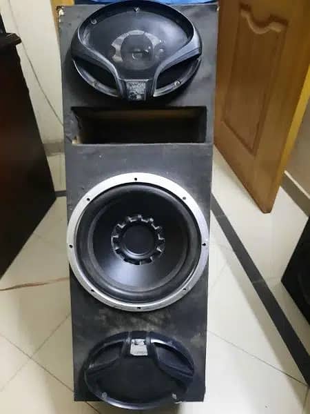 Sound System with Woofer & Amplifir 0