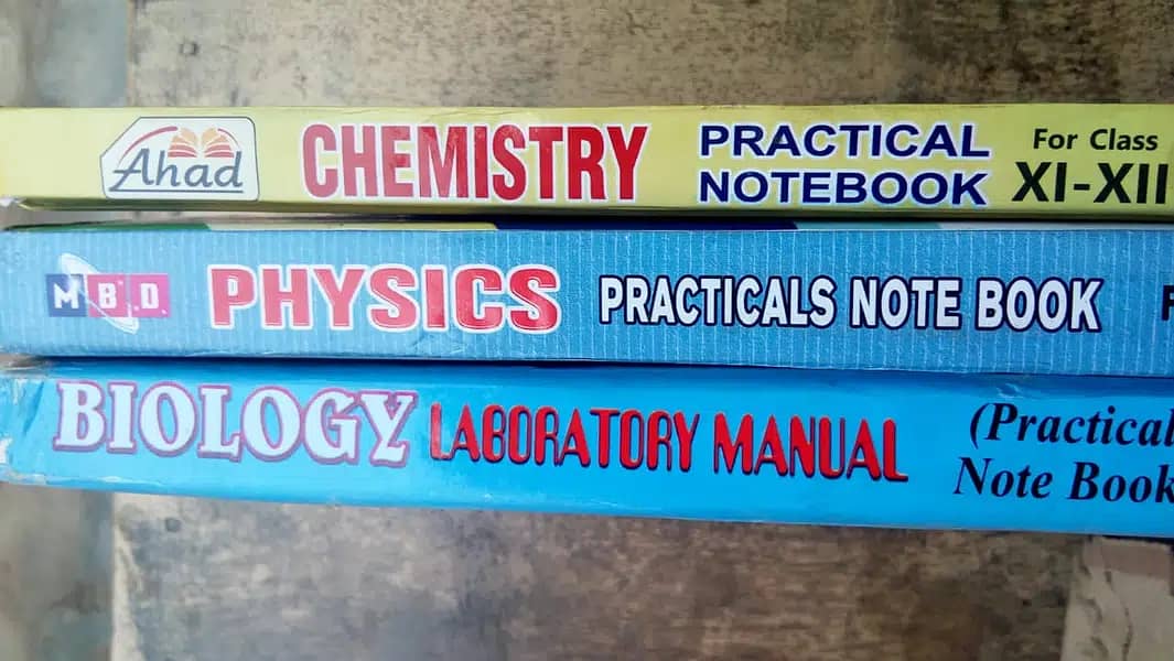 FSc practical note books 3