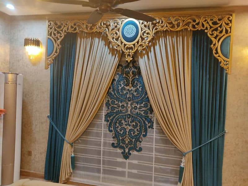 Curtains Studio. motive Curtains. Bed room Curtains. Luxury Curtains. 7