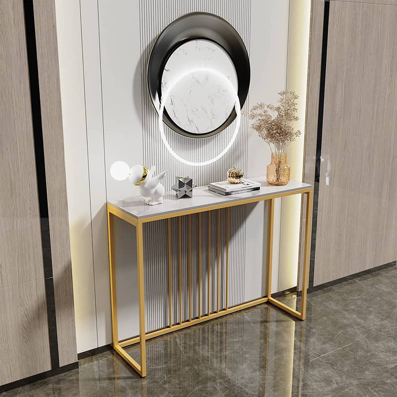 Fancy Console Table Laxuary Table Living Room Furniture 6