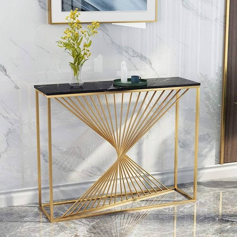 Fancy Console Table Laxuary Table Living Room Furniture 8