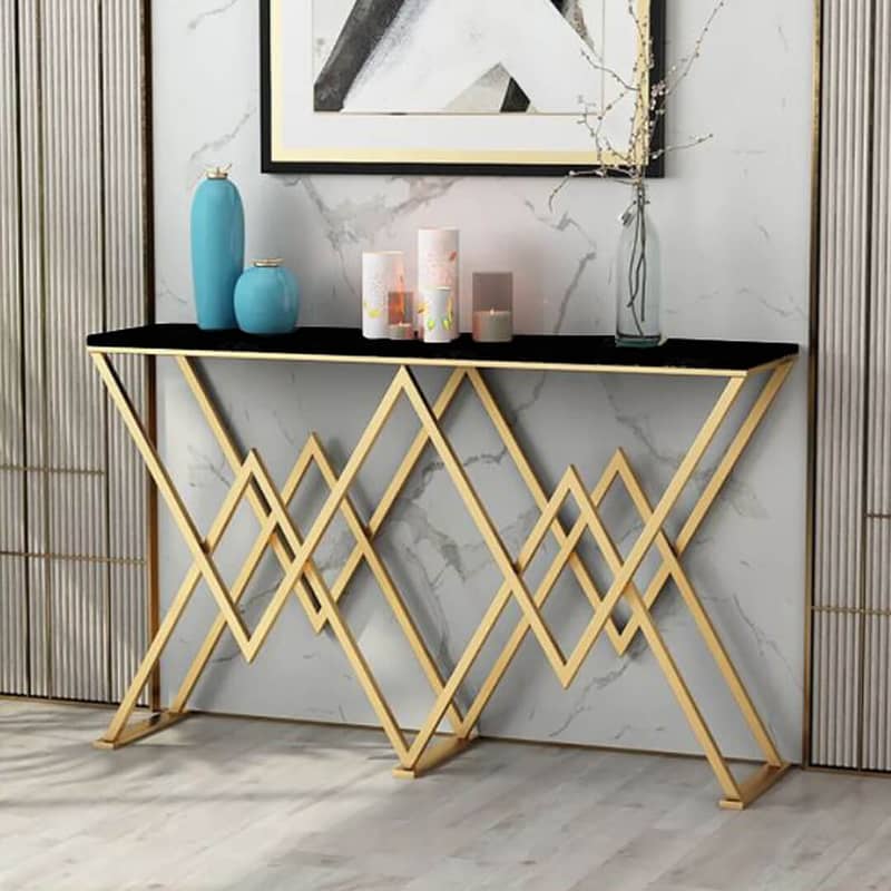 Fancy Console Table Laxuary Table Living Room Furniture 9