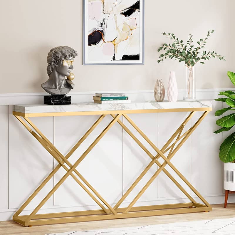 Fancy Console Table Laxuary Table Living Room Furniture 11