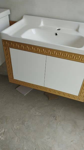 Bathroom vanity pvc 32 inch/ ceramic bathroom vanity/ 5