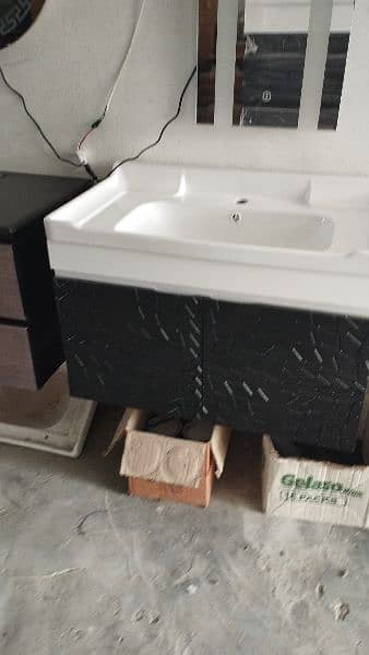 Bathroom vanity pvc 32 inch/ ceramic bathroom vanity/ 6