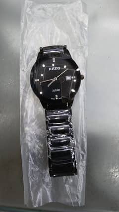 Rado's branded watch contact me on whatsapp 03009478225