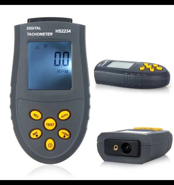 Digital Laser Photo Tachometer Non Contact Rpm Tach Laser Ta 7