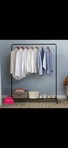 Heavy Duty Garment Racks Indoor Bedroom Clothes Hanger Rack
