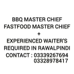Staff required for restaurant