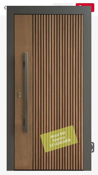 Engineered Wood Doors / Ash Veneered MDF Doors 3