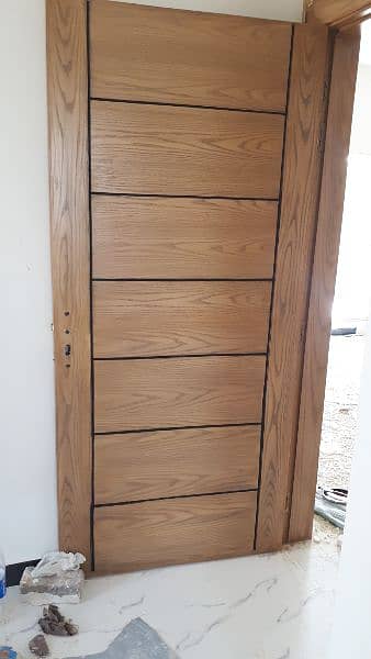 Engineered Wood Doors / Ash Veneered MDF Doors 4