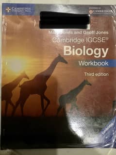 Workbooks for IGCSE sciences 0